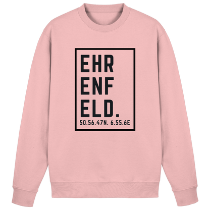 Ehrenfeld Koordinaten (großer Druck auf der Brust) - Basic Sweatshirt