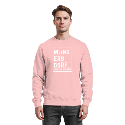 Müngersdorf Koordinaten (großer Druck auf der Brust) - Basic Sweatshirt