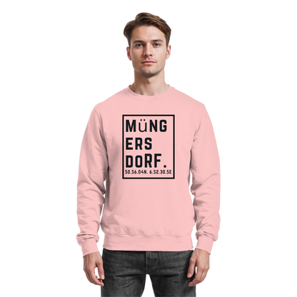 Müngersdorf Koordinaten (großer Druck auf der Brust) - Basic Sweatshirt