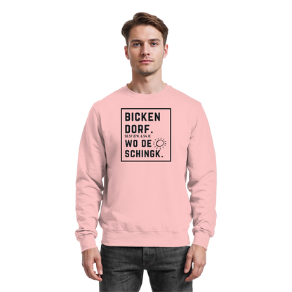 Wo de Sonn schingk - Bickendorf Druck  - Basic Sweatshirt
