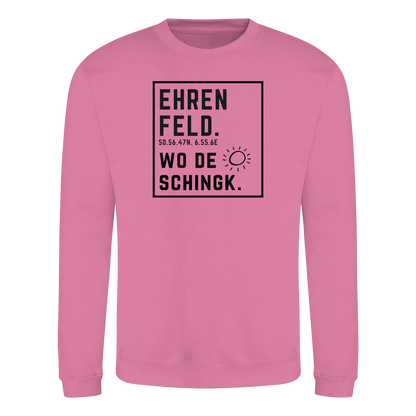 Wo de Sonn schingk - Ehrenfeld Druck  - Basic Sweatshirt
