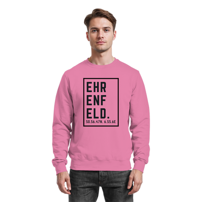 Ehrenfeld Koordinaten (großer Druck auf der Brust) - Basic Sweatshirt