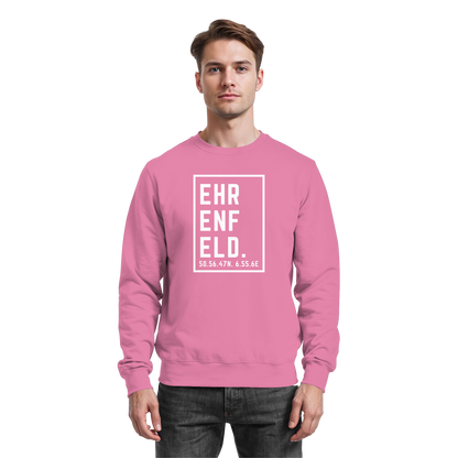 Ehrenfeld Koordinaten (großer Druck auf der Brust) - Basic Sweatshirt
