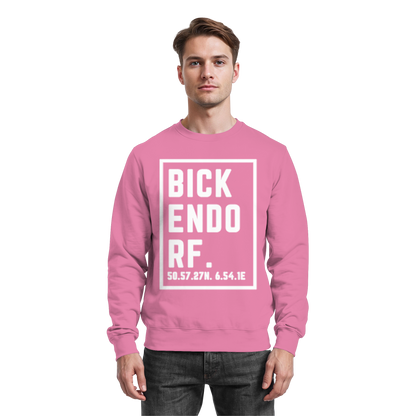 Bickendorf Koordinaten (großer Druck auf der Brust) - Basic Sweatshirt