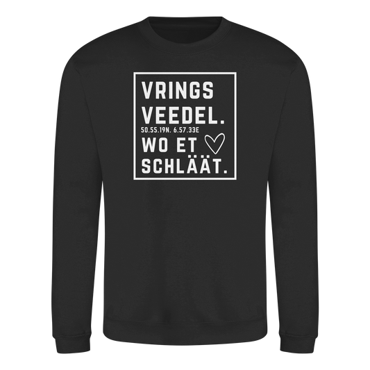 Vringsveedel Hätz Druck - Basic Sweatshirt