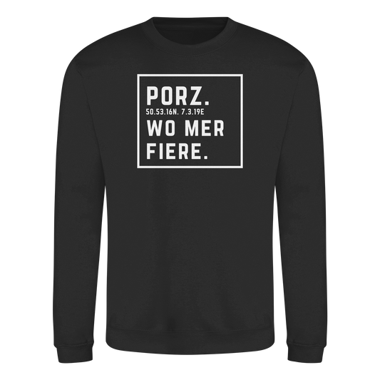 Porz Fiere Druck  - Basic Sweatshirt