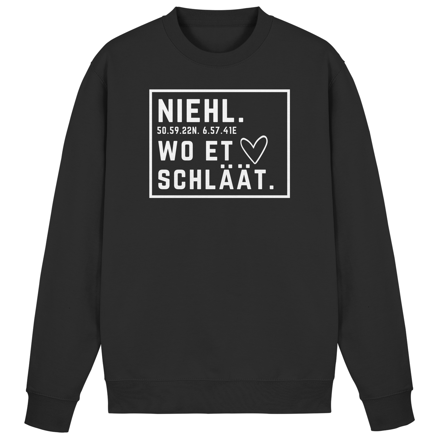 Niehl Hätz Druck - Basic Sweatshirt