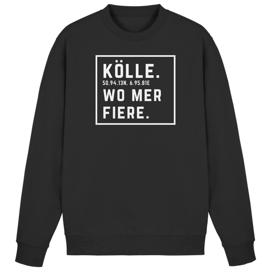 Kölle Fiere Druck  - Basic Sweatshirt