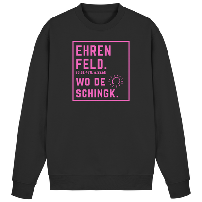 Wo de Sonn schingk - Ehrenfeld Druck   - Basic Sweatshirt