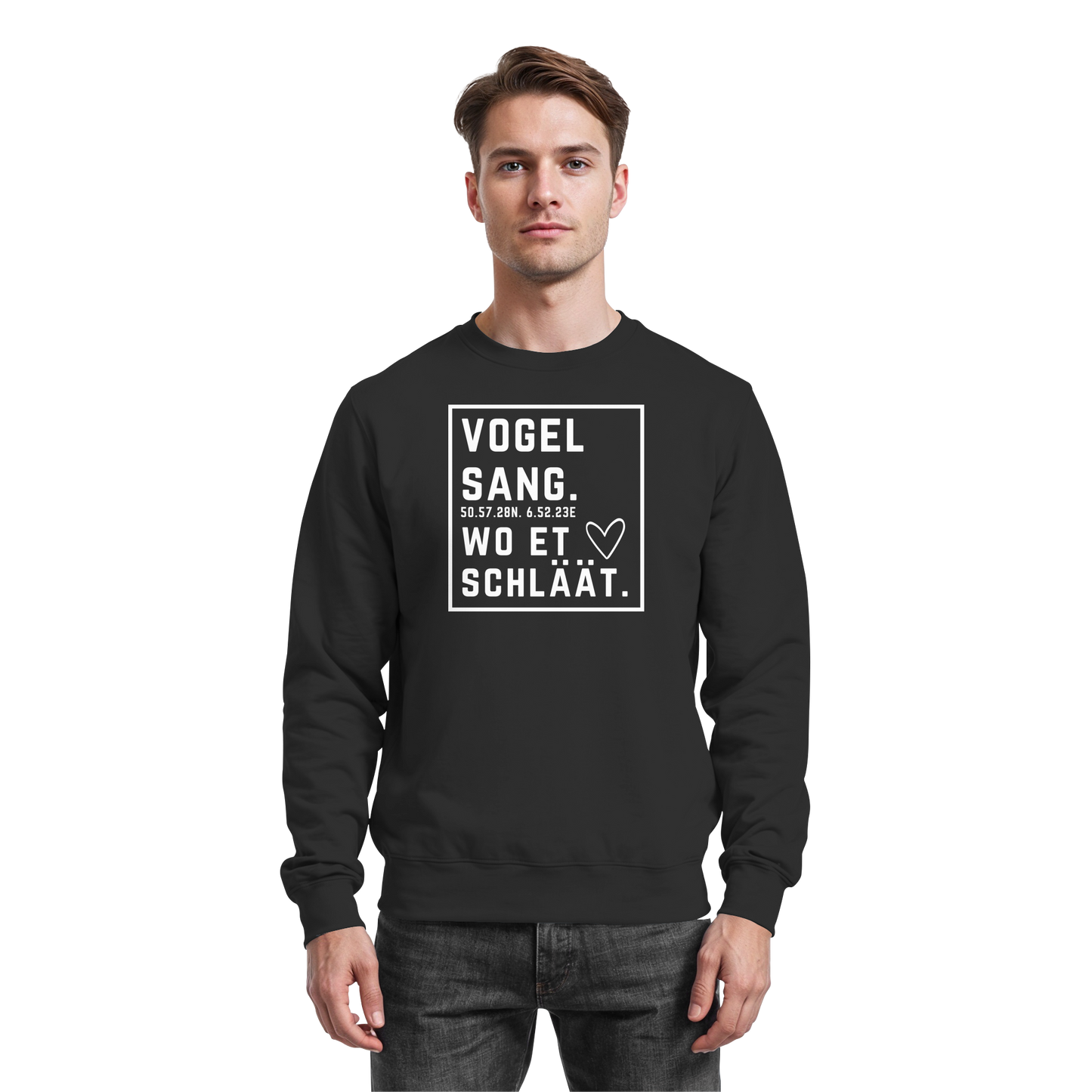 Vogelsang Hätz Druck - Basic Sweatshirt