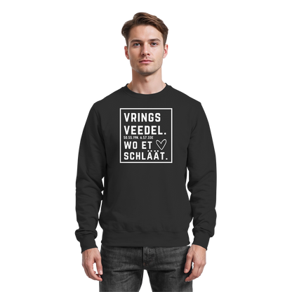 Vringsveedel Hätz Druck - Basic Sweatshirt
