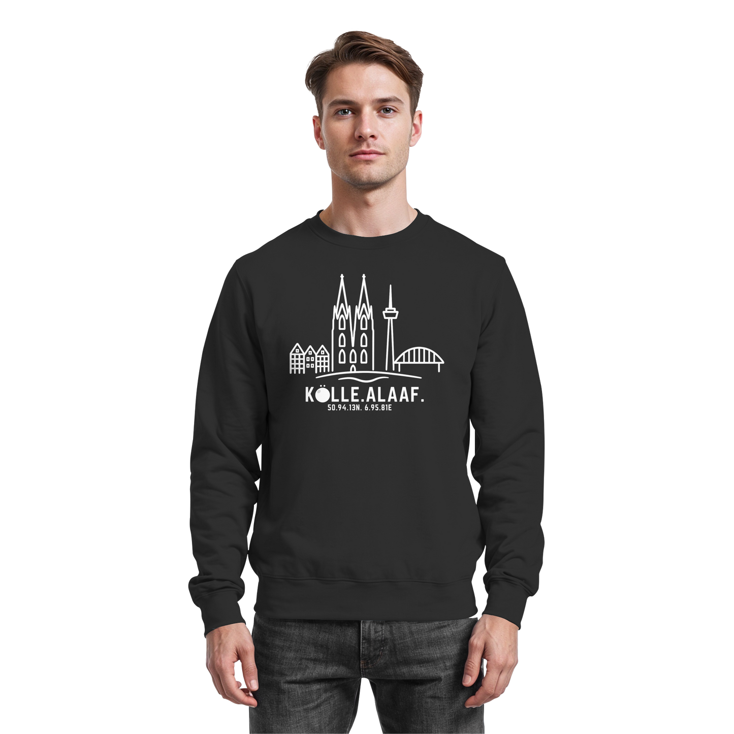 Skyline Alaaf Druck - Basic Sweatshirt