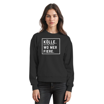 Kölle Fiere Druck  - Basic Sweatshirt