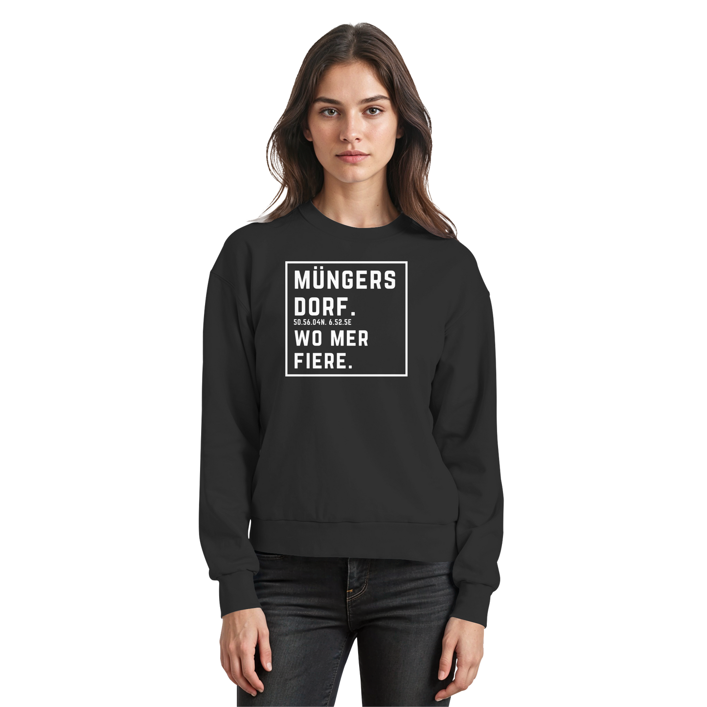 Müngersdorf Fiere Druck - Basic Sweatshirt
