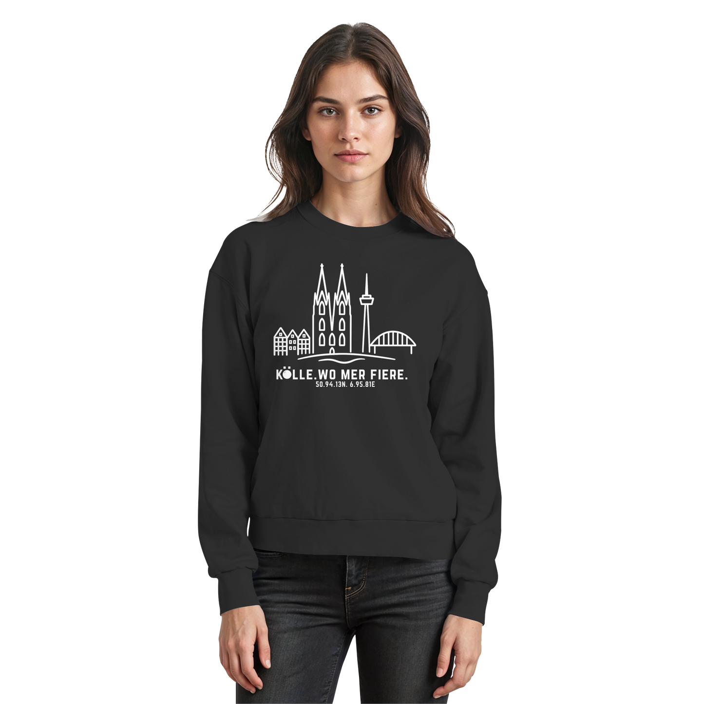 Skyline Fiere Druck - Basic Sweatshirt