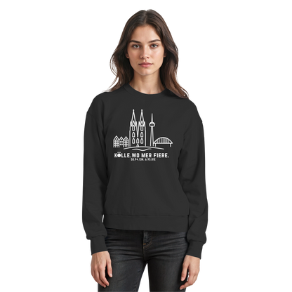 Skyline Fiere Druck - Basic Sweatshirt