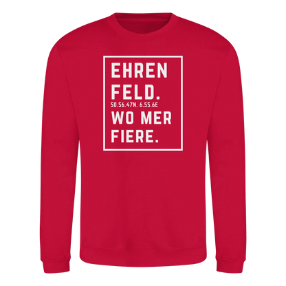 Ehrenfeld Fiere Druck - Basic Sweatshirt