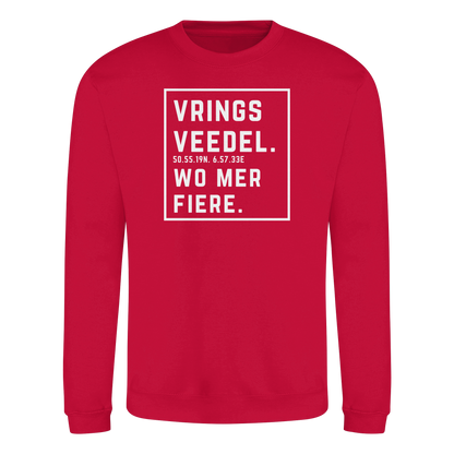 Vringsveedel Fiere Druck - Basic Sweatshirt