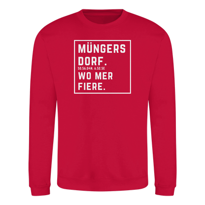 Müngersdorf Fiere Druck - Basic Sweatshirt