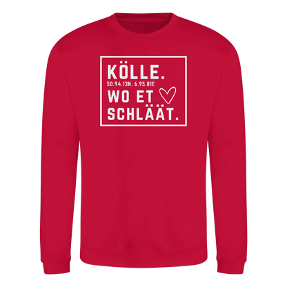 Kölle Hätz Druck - Basic Sweatshirt