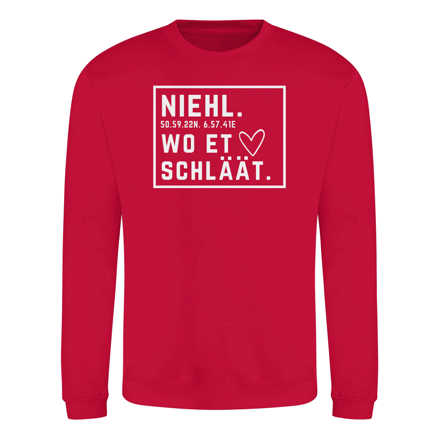 Niehl Hätz Druck - Basic Sweatshirt