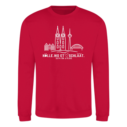 Skyline Hätz Druck  - Basic Sweatshirt