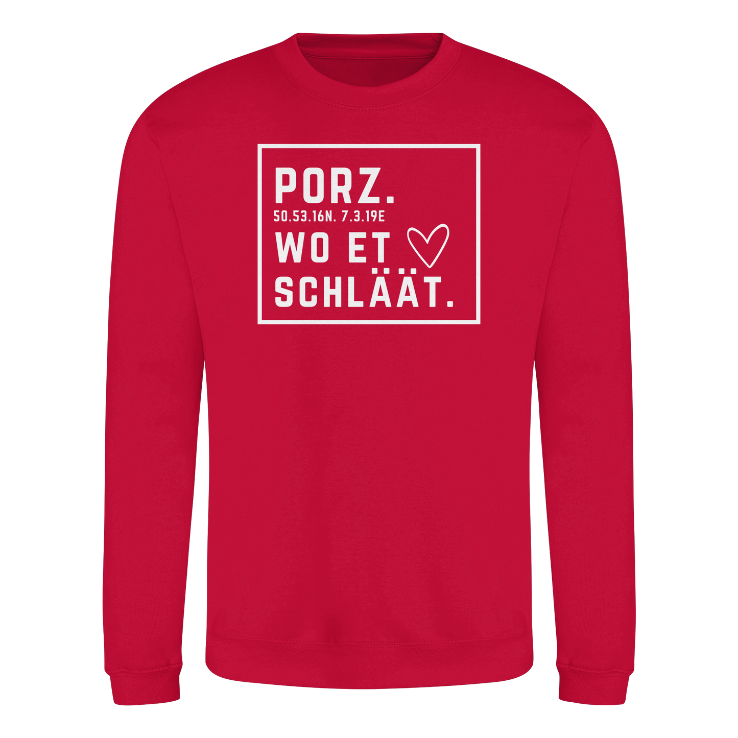 Porz Hätz Druck - Basic Sweatshirt