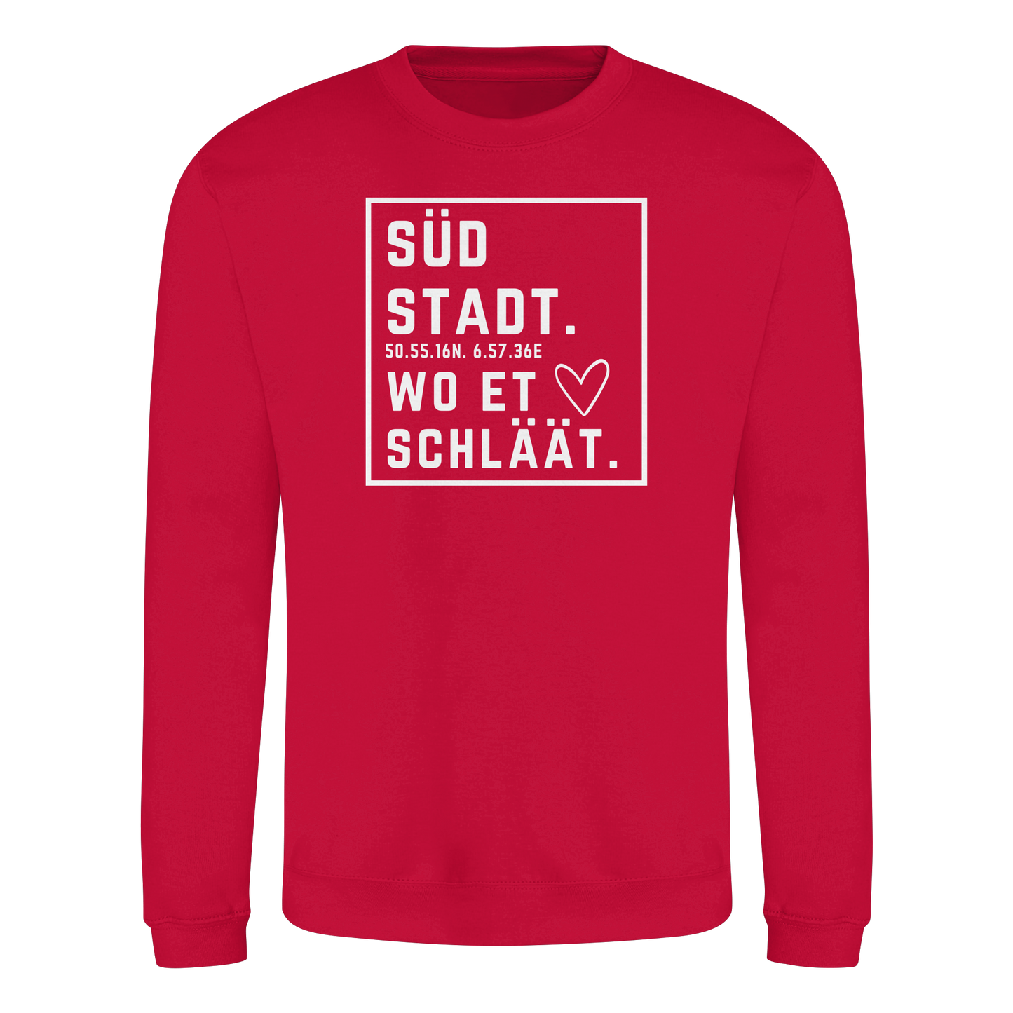 Südstadt Hätz Druck - Basic Sweatshirt