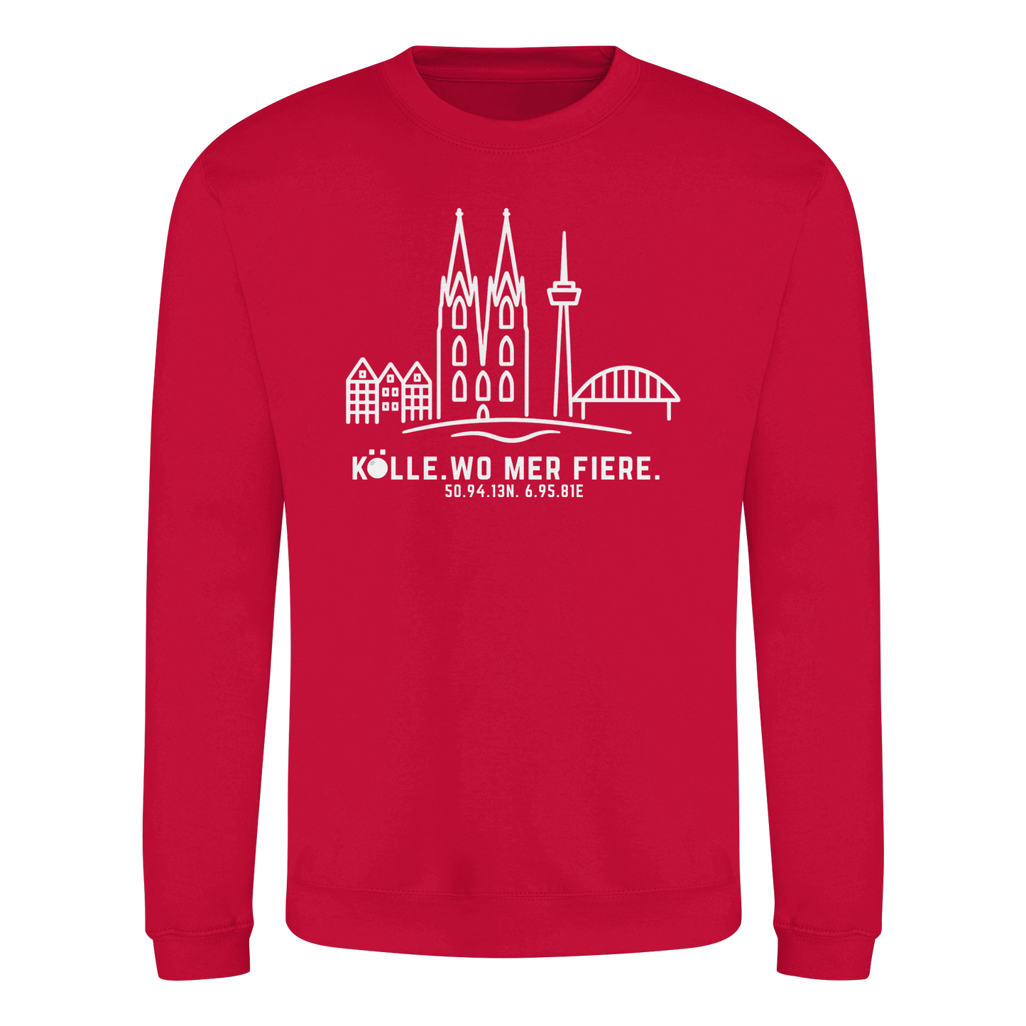 Skyline Fiere Druck - Basic Sweatshirt