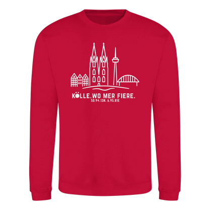 Skyline Fiere Druck - Basic Sweatshirt