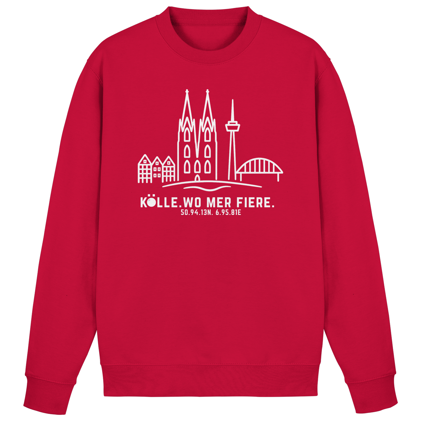 Skyline Fiere Druck - Basic Sweatshirt