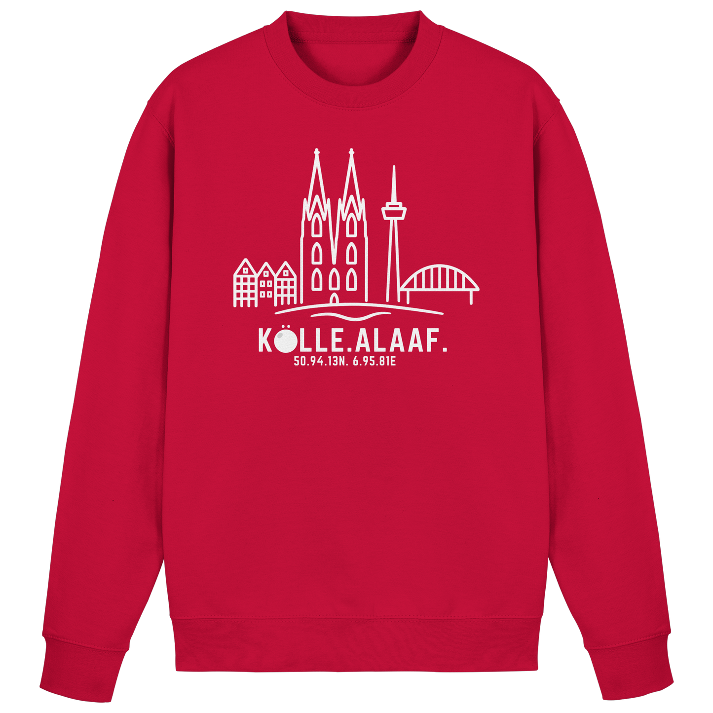 Skyline Alaaf Druck - Basic Sweatshirt