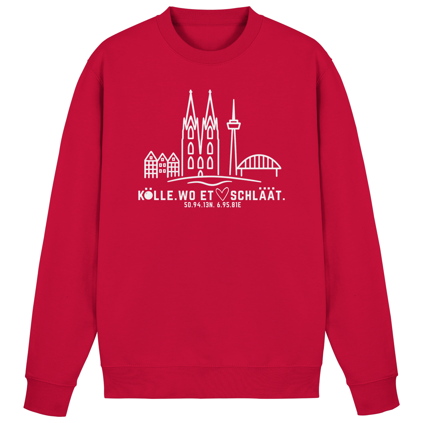 Skyline Hätz Druck  - Basic Sweatshirt
