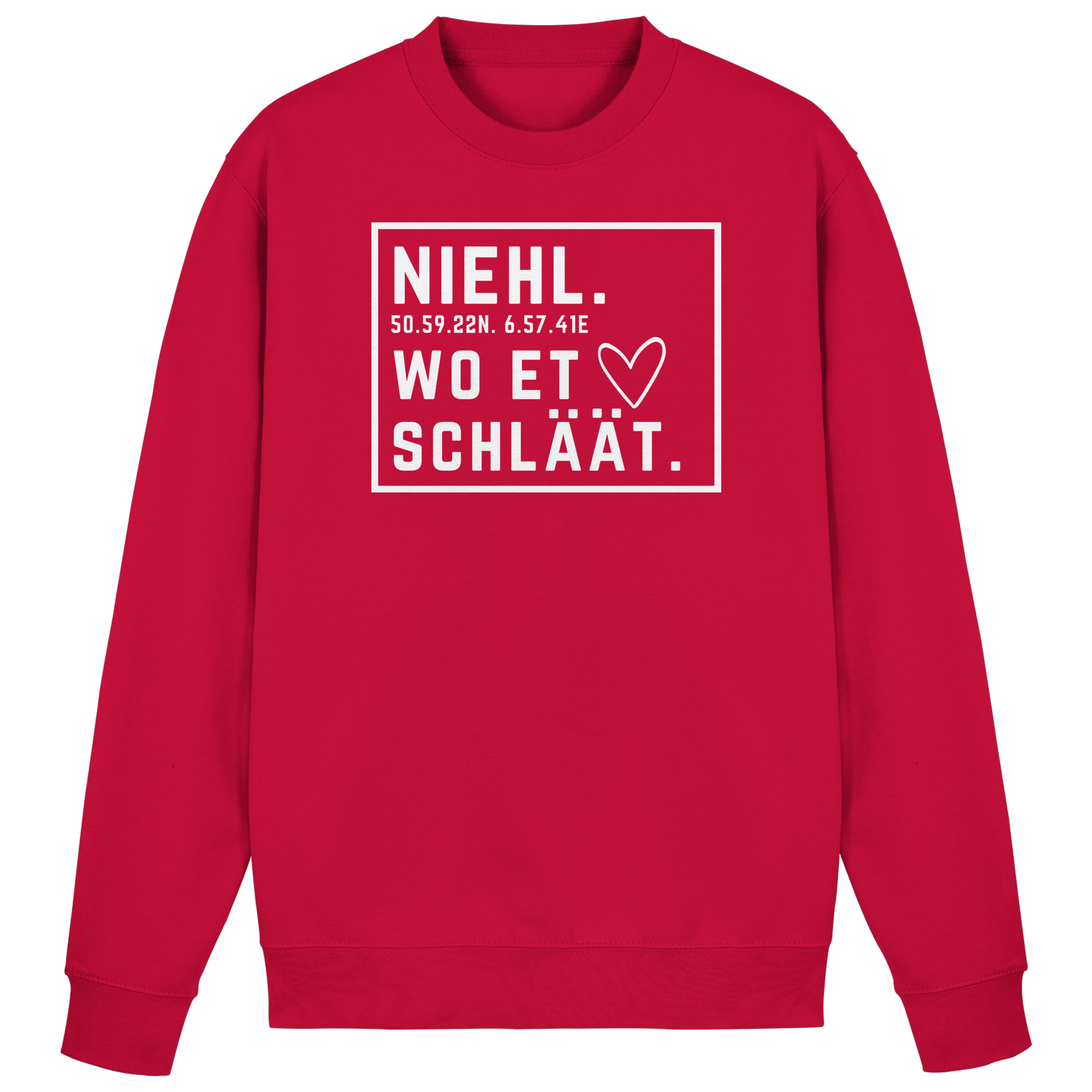 Niehl Hätz Druck - Basic Sweatshirt