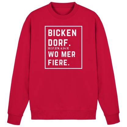 Bickendorf Fiere Druck - Basic Sweatshirt