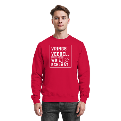 Vringsveedel Hätz Druck - Basic Sweatshirt