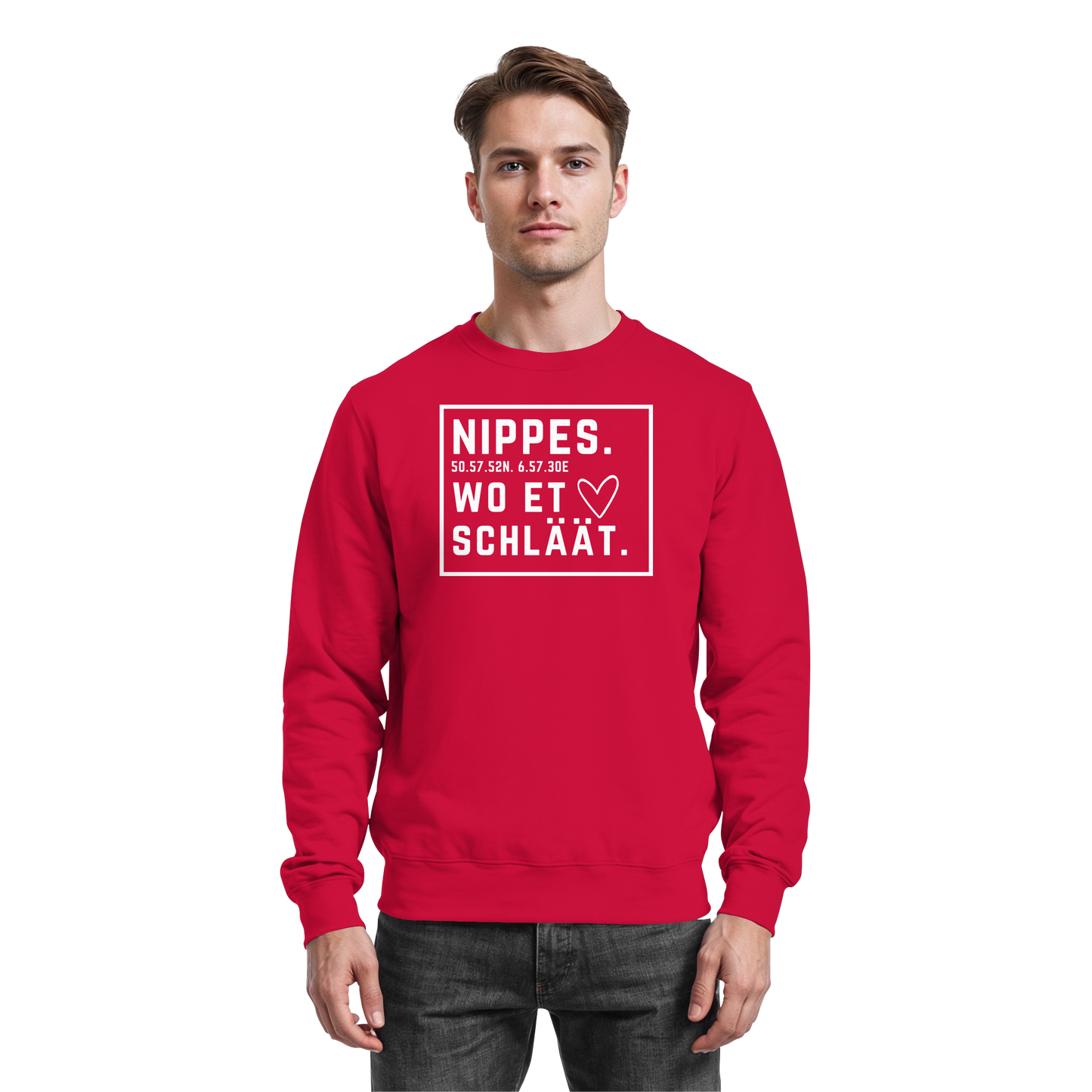 Nippes Hätz Druck - Basic Sweatshirt