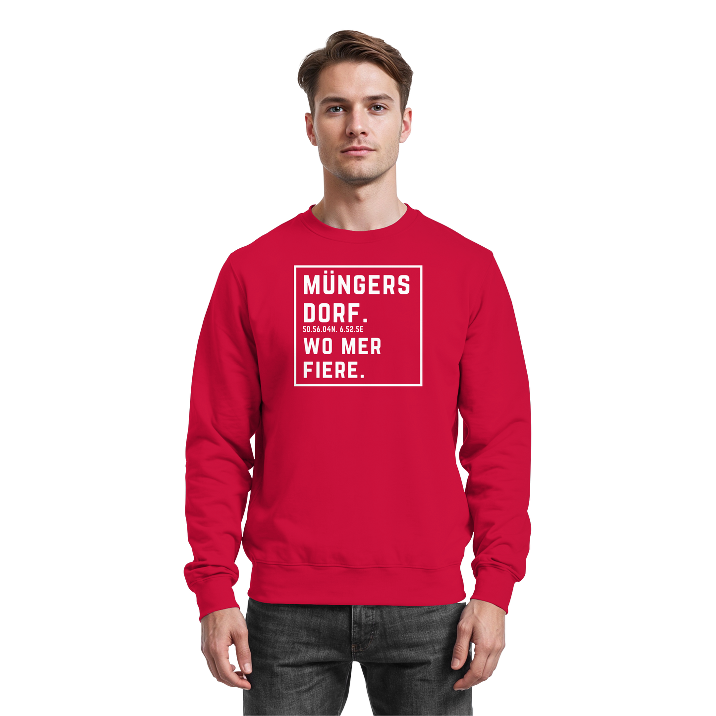 Müngersdorf Fiere Druck - Basic Sweatshirt