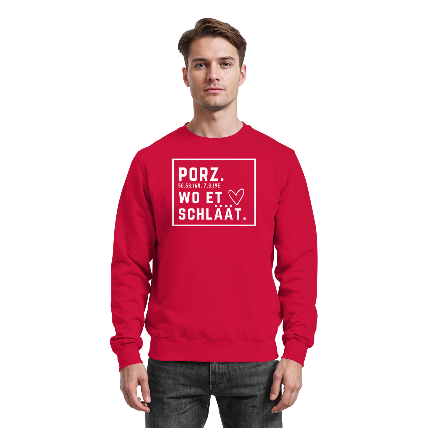 Porz Hätz Druck - Basic Sweatshirt