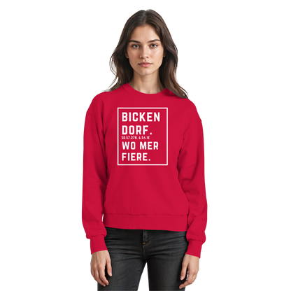 Bickendorf Fiere Druck - Basic Sweatshirt