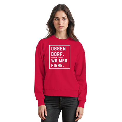Ossendorf Fiere Druck - Basic Sweatshirt