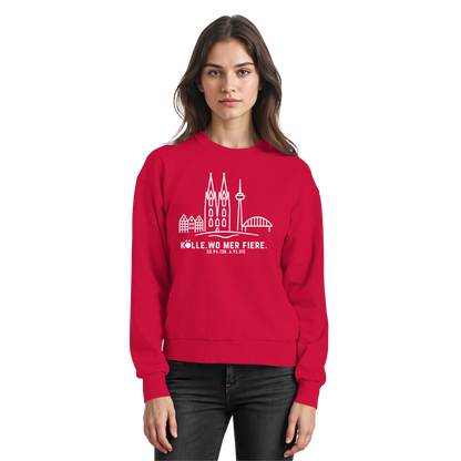 Skyline Fiere Druck - Basic Sweatshirt