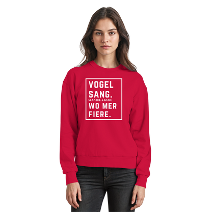 Vogelsang Fiere Druck - Basic Sweatshirt