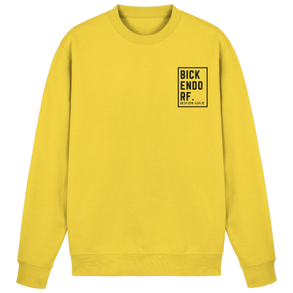 Bickendorf Koordinaten (kleiner Druck auf der Brust) - Basic Sweatshirt