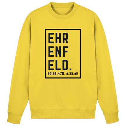 Ehrenfeld Koordinaten (großer Druck auf der Brust) - Basic Sweatshirt