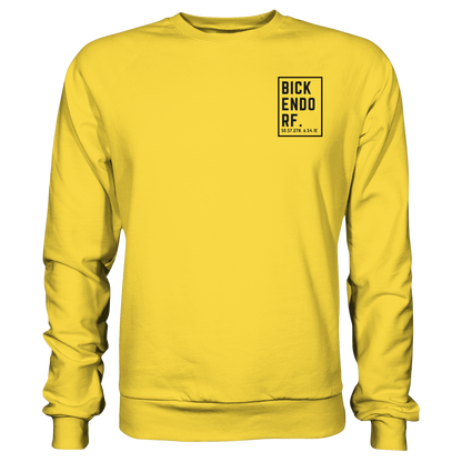 Bickendorf Koordinaten (kleiner Druck auf der Brust) - Basic Sweatshirt