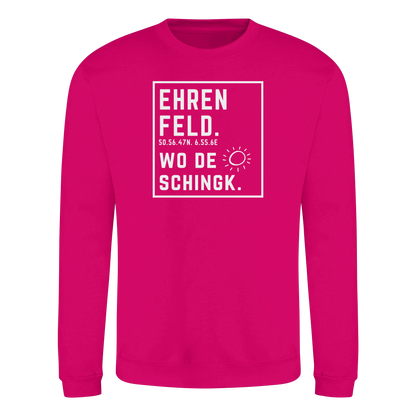 Wo de Sonn schingk - Ehrenfeld Druck - Basic Sweatshirt
