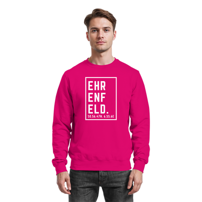 Ehrenfeld Koordinaten (großer Druck auf der Brust) - Basic Sweatshirt