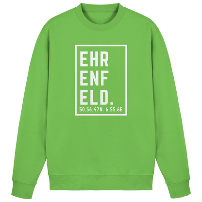 Ehrenfeld Koordinaten (großer Druck auf der Brust) - Basic Sweatshirt