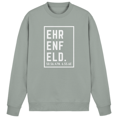 Ehrenfeld Koordinaten (großer Druck auf der Brust) - Basic Sweatshirt